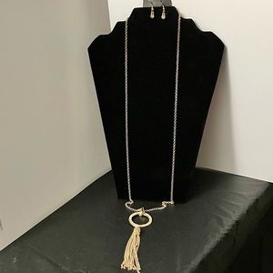 Paparazzi Long Necklace & Earring Set
